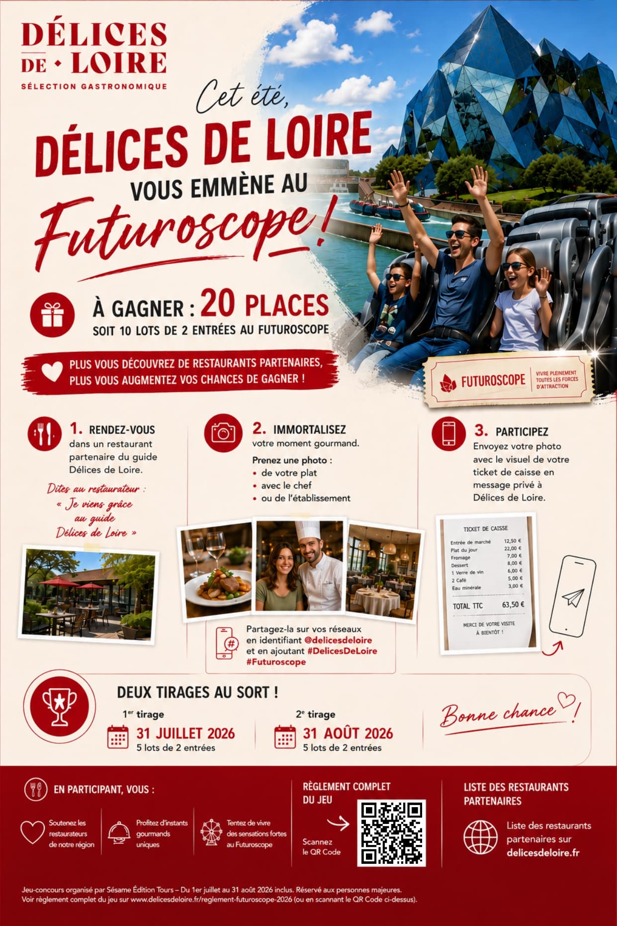 Jeu concours Délices de Loire